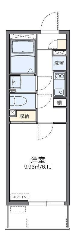 レオネクストノワール久が原 203 間取り図