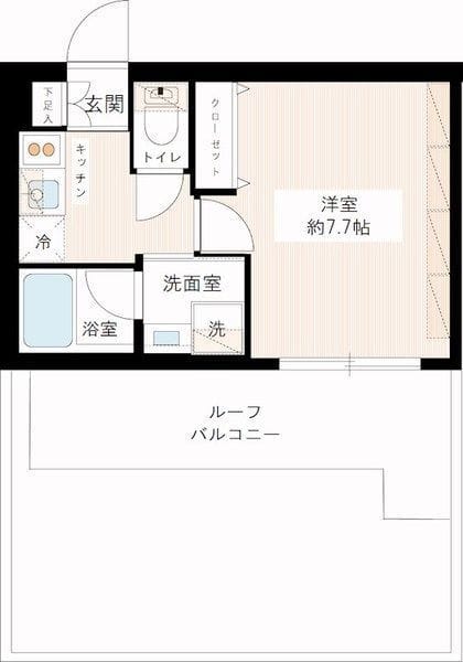 MAXIV王子RICOTT 507 間取り図
