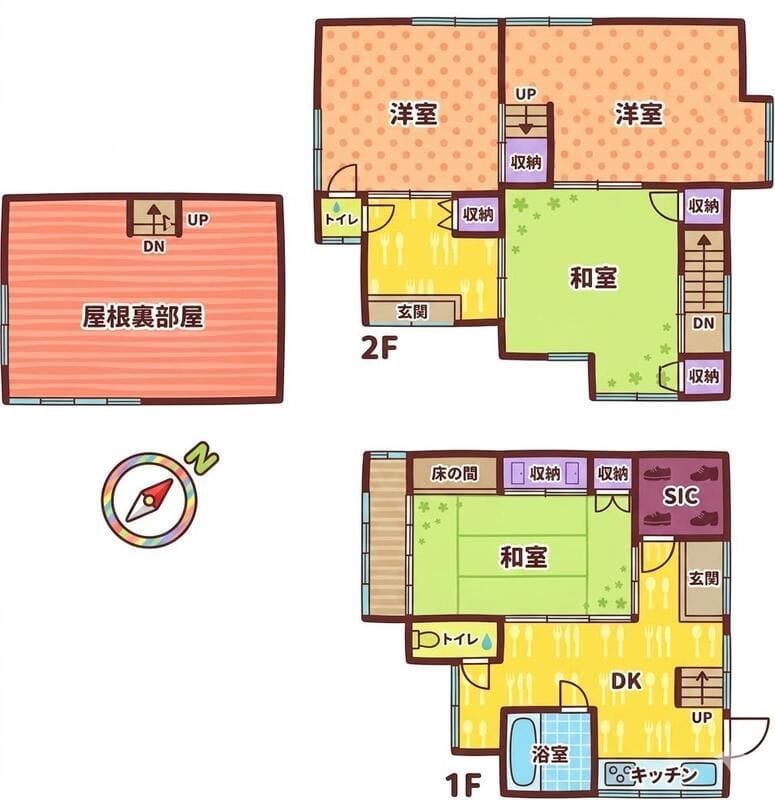 L'allure 横浜 1 間取り図