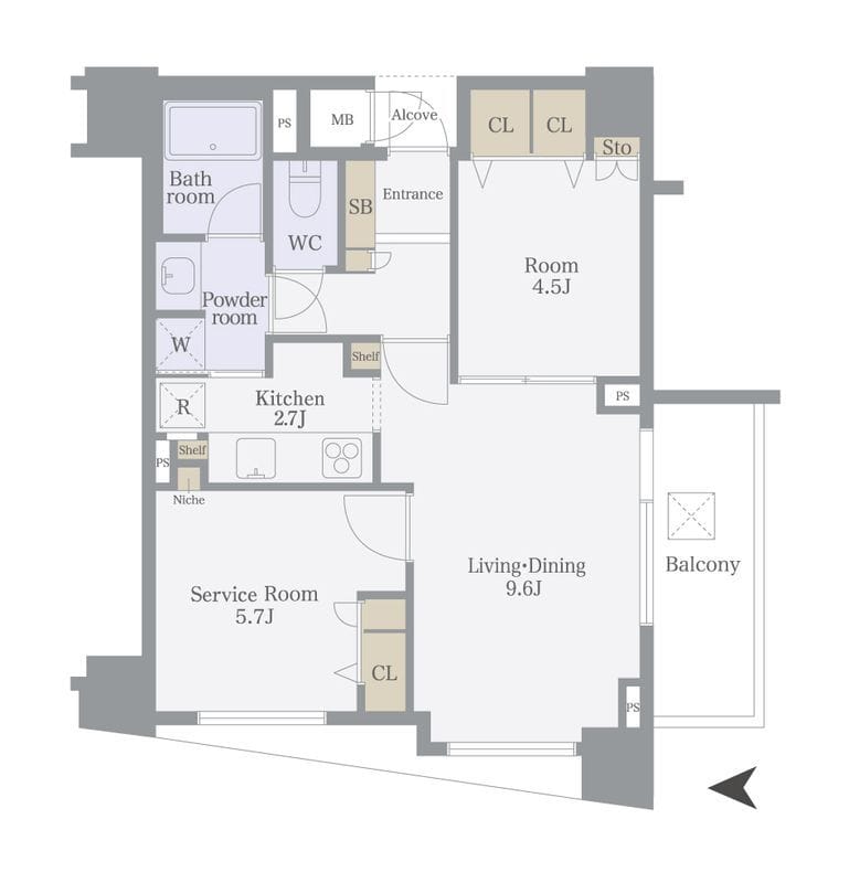 クレッセント麻布IIの写真