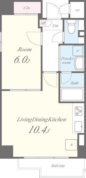 ヴィラージュ中延 101