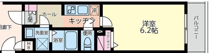 Pinky 702 間取り図