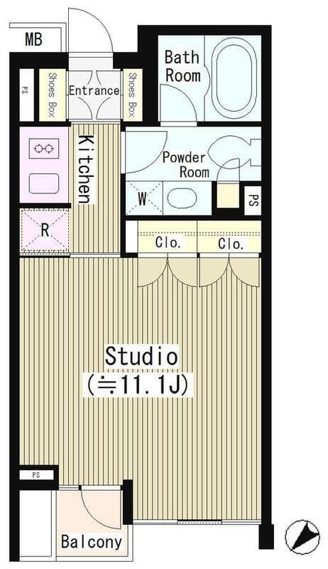 ル・シヤージュ神宮前 104