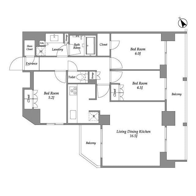 シーズンフラッツ大森西 1504
