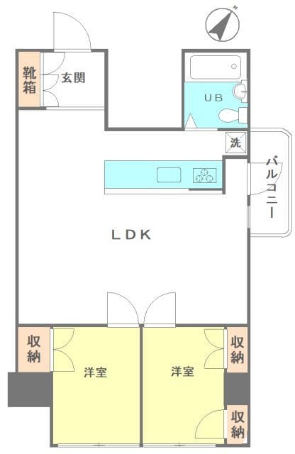 東カングランドマンション池袋キャッスル 906 間取り図