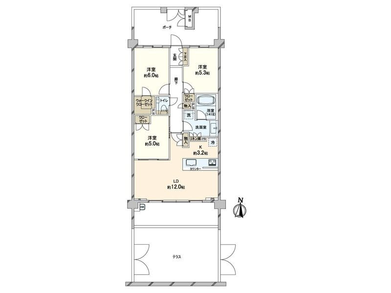 ザ・テラス下目黒 105