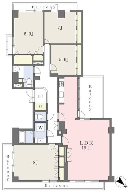 プラティーク北千束グラン 501