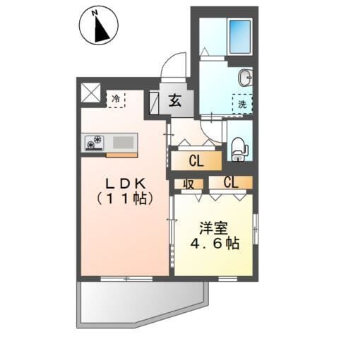 CHIGURA湯島 -チグラユシマ- 401 間取り図