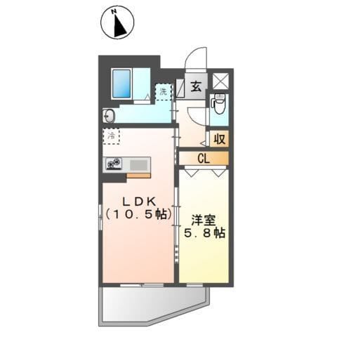 CHIGURA湯島 -チグラユシマ- 502 間取り図