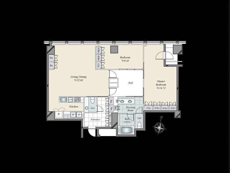 平河町森タワーレジデンス 1514