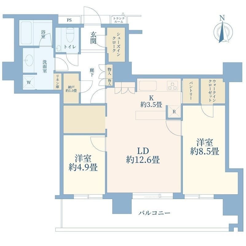 コスモポリス品川 607