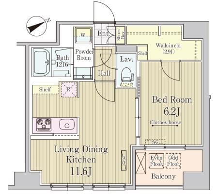 京橋レジデンス 801