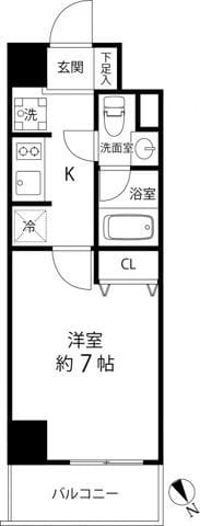 T’s gardenセンター南 904 間取り図
