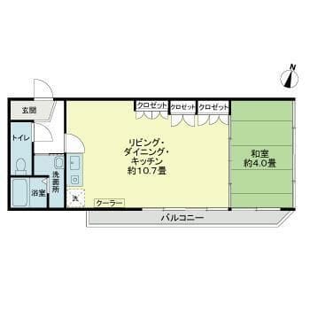 平河町ドリームマンション 0203 間取り図