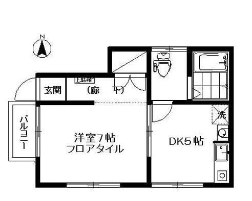 メゾンスプリームⅡ 101 間取り図