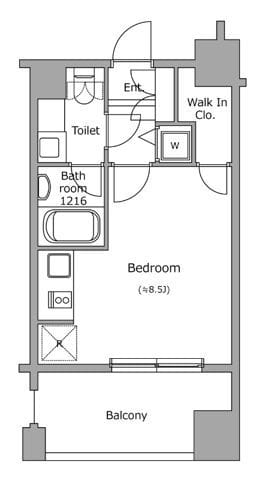 レジディア市ヶ谷 0204
