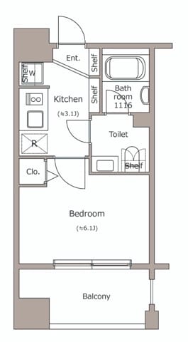 レジディア市ヶ谷 0702