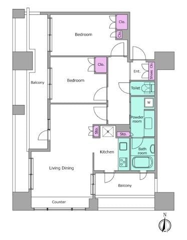 レジディア市ヶ谷 0706