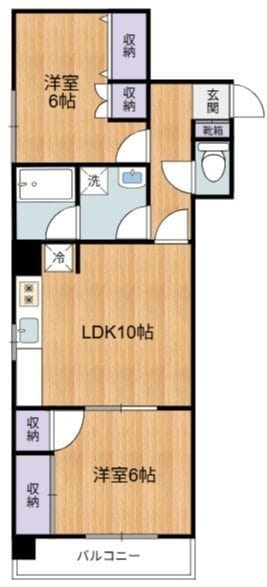 エトワール王子 302 間取り図