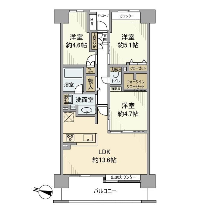 イーストパークス大島・セントラルスクエア 0