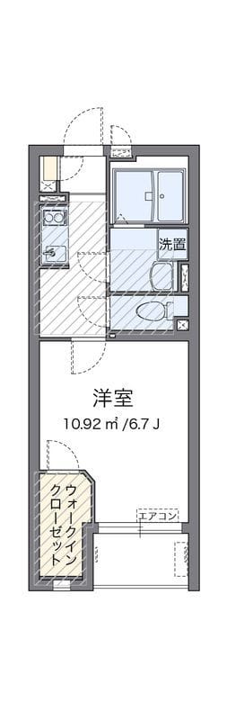 ミランダエレガンスⅡ 103 間取り図
