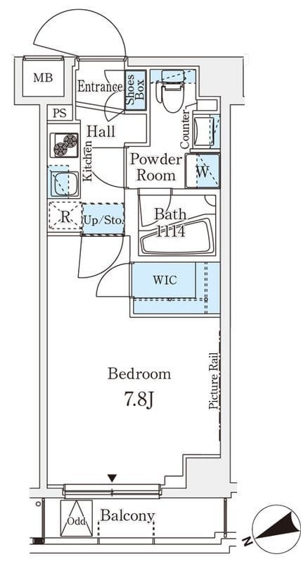 アジールコート山手動坂 208