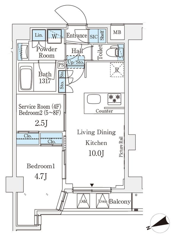 アジールコート山手動坂 702