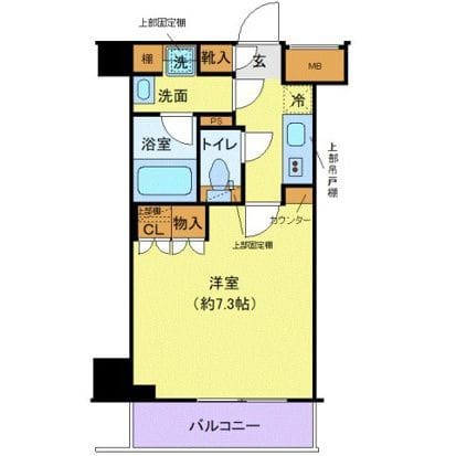 クレヴィスタ大島Ⅰ 705 間取り図