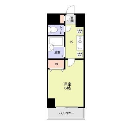 ロリエ笹塚 606 間取り図