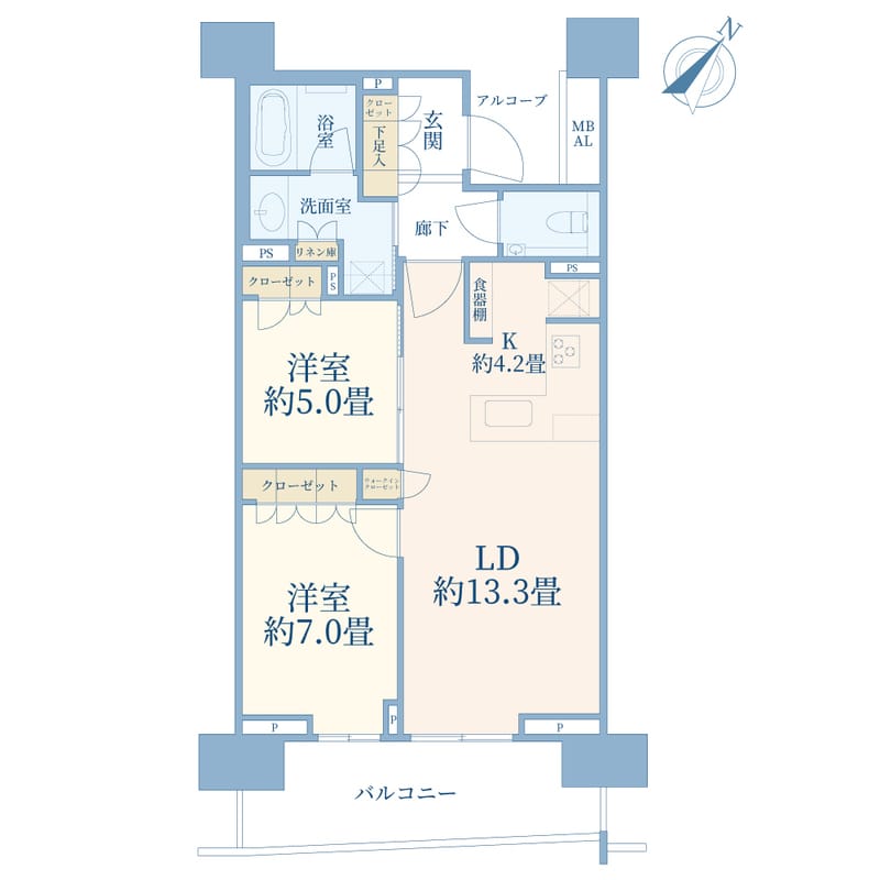 HARUMI FLAG SUN VILLAGE C棟 (晴海フラッグ サン ヴィレッジ) 204
