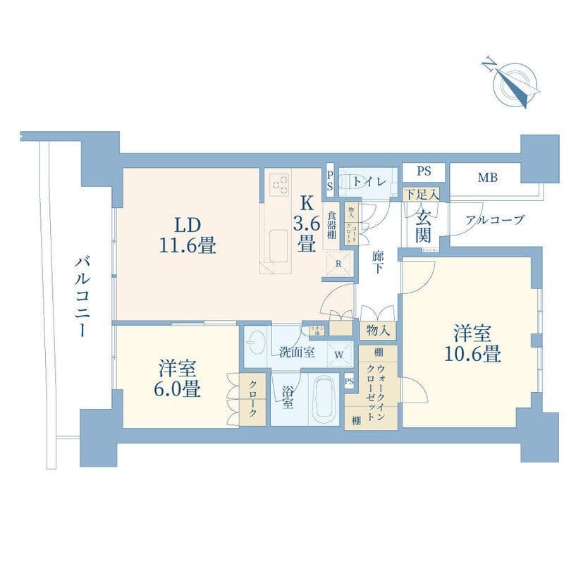 HARUMI FLAG SUN VILLAGE C棟 (晴海フラッグ サン ヴィレッジ) 811