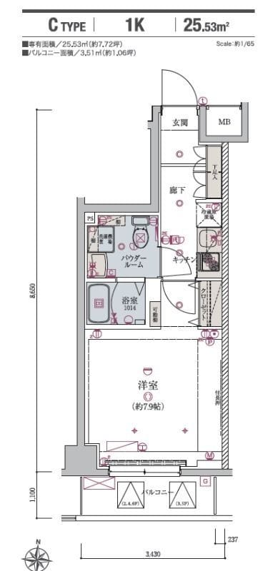 リヴシティ錦糸町五番館 203