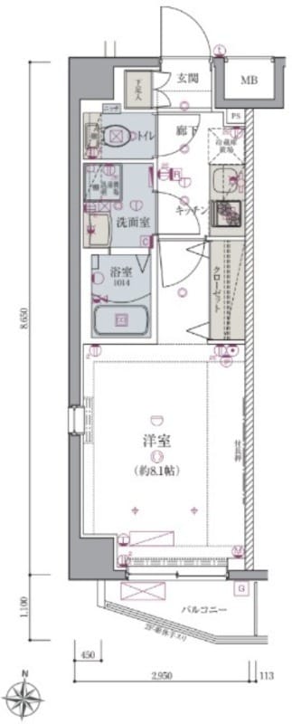 リヴシティ錦糸町五番館 601