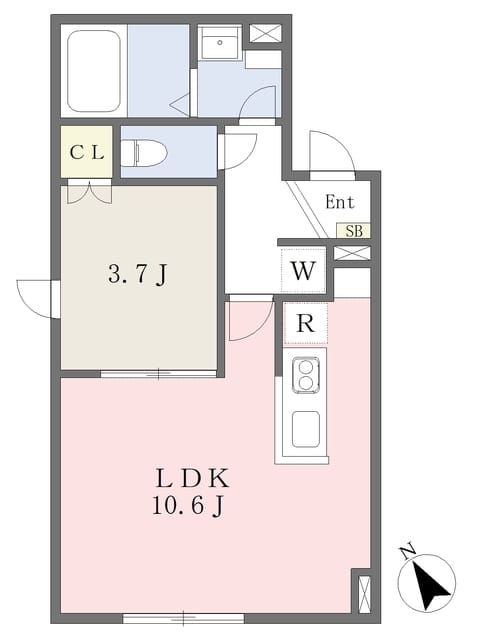 テラス不動前 102