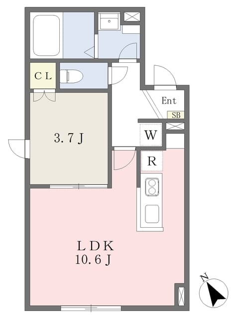 テラス不動前 202