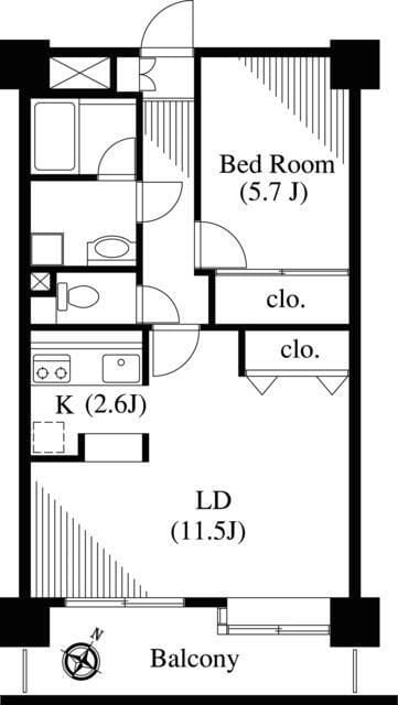 パークサイドハイツタケノヤ 206