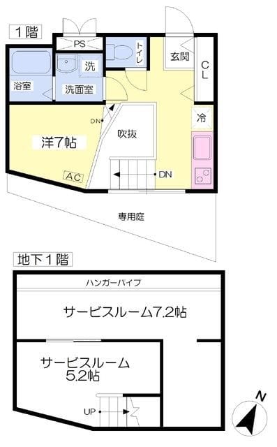 Casa de Leon 102 間取り図