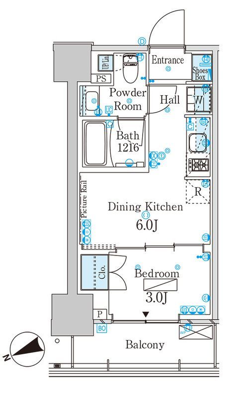 パークアクシス芝浦キャナル 203