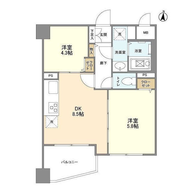 ミリアレジデンス西蒲田 403