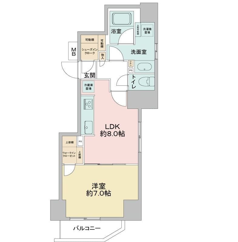 CAVANA浅草 0501 間取り図