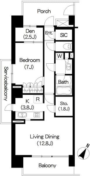 Brillia ist 三軒茶屋 ブラッサムテラス 313