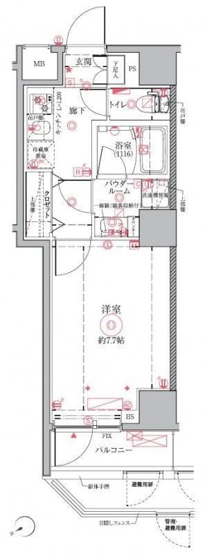 クレイシア門前仲町ザ・レジデンス 101