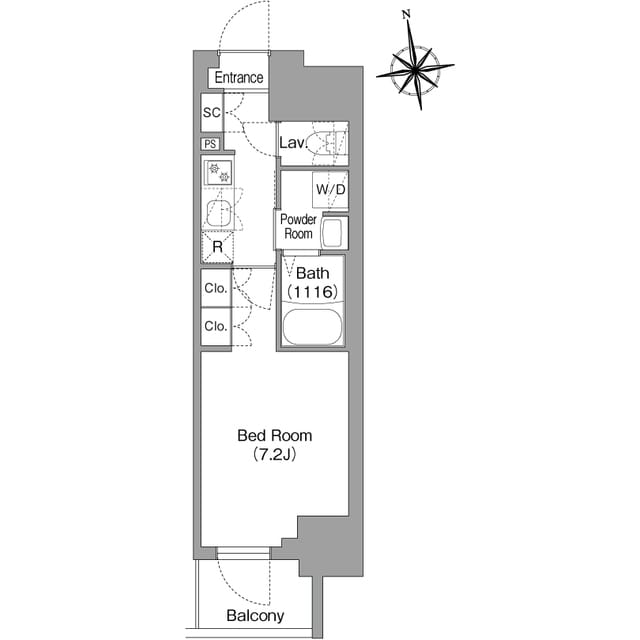 コンフォリア・リヴ北新宿 0205