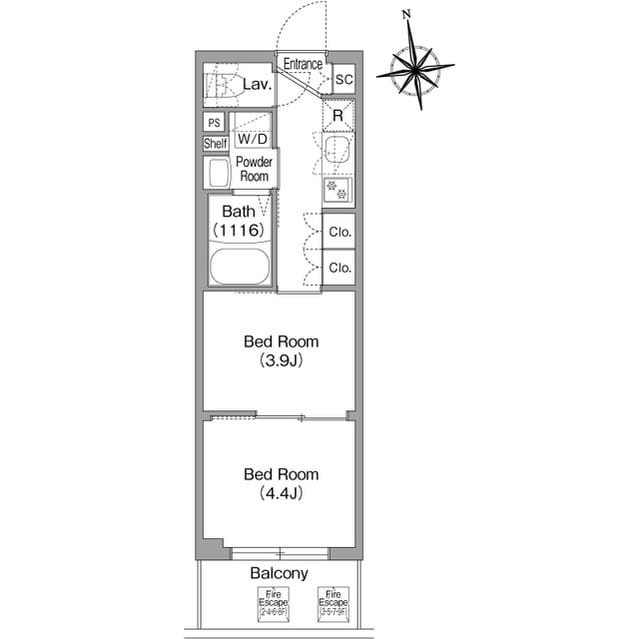 コンフォリア・リヴ北新宿 0504