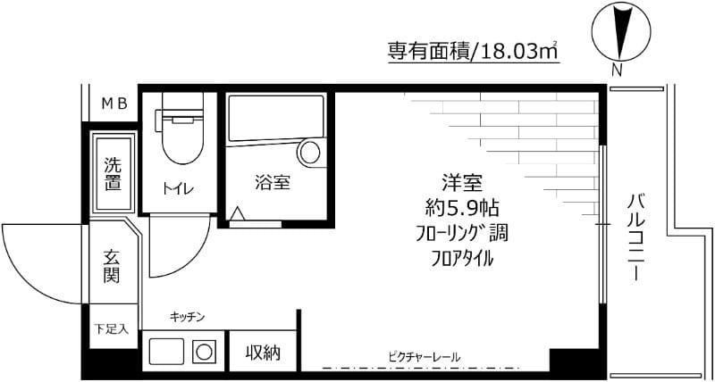 スカイコート文京小石川 503