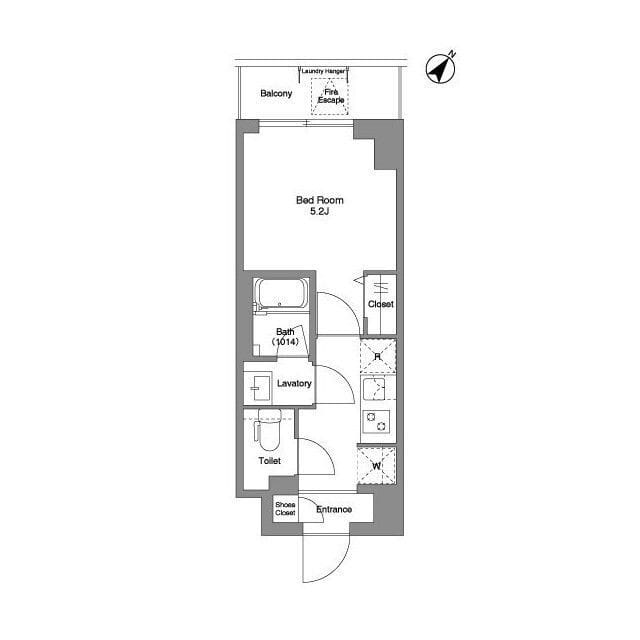 BPRレジデンス行徳 106 間取り図