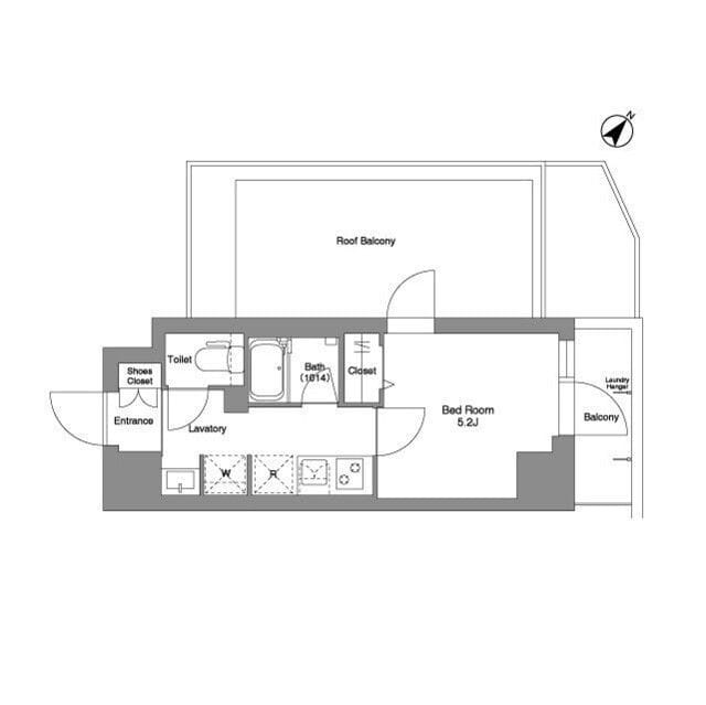 BPRレジデンス行徳 701 間取り図