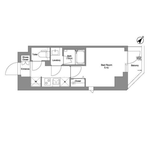 BPRレジデンス行徳 704 間取り図