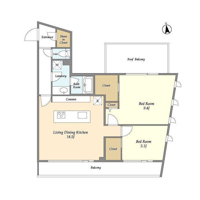 プライムアーバン目黒東山 403