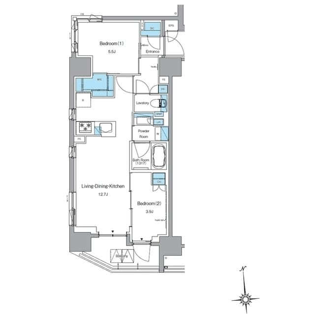 ルフォンプログレ上野稲荷町 1401